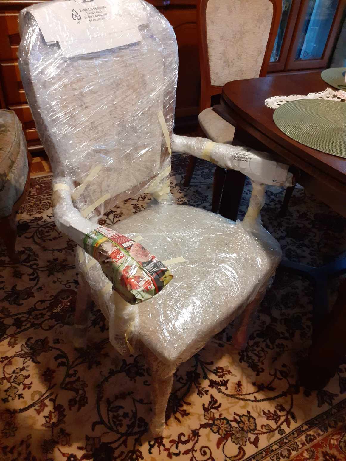 Krzesło,  1 sztuka